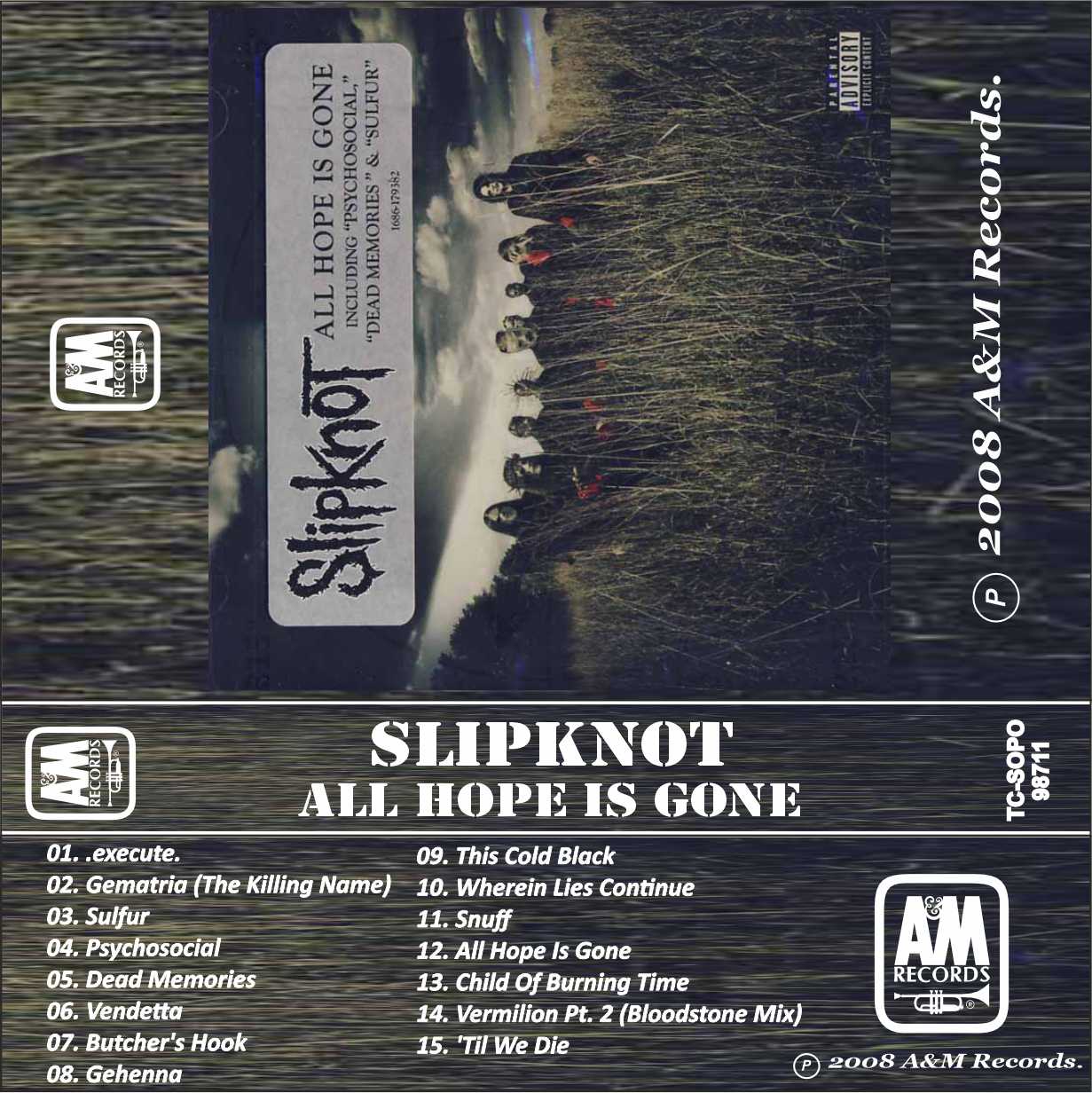 Slipknot-All hope Is Gone